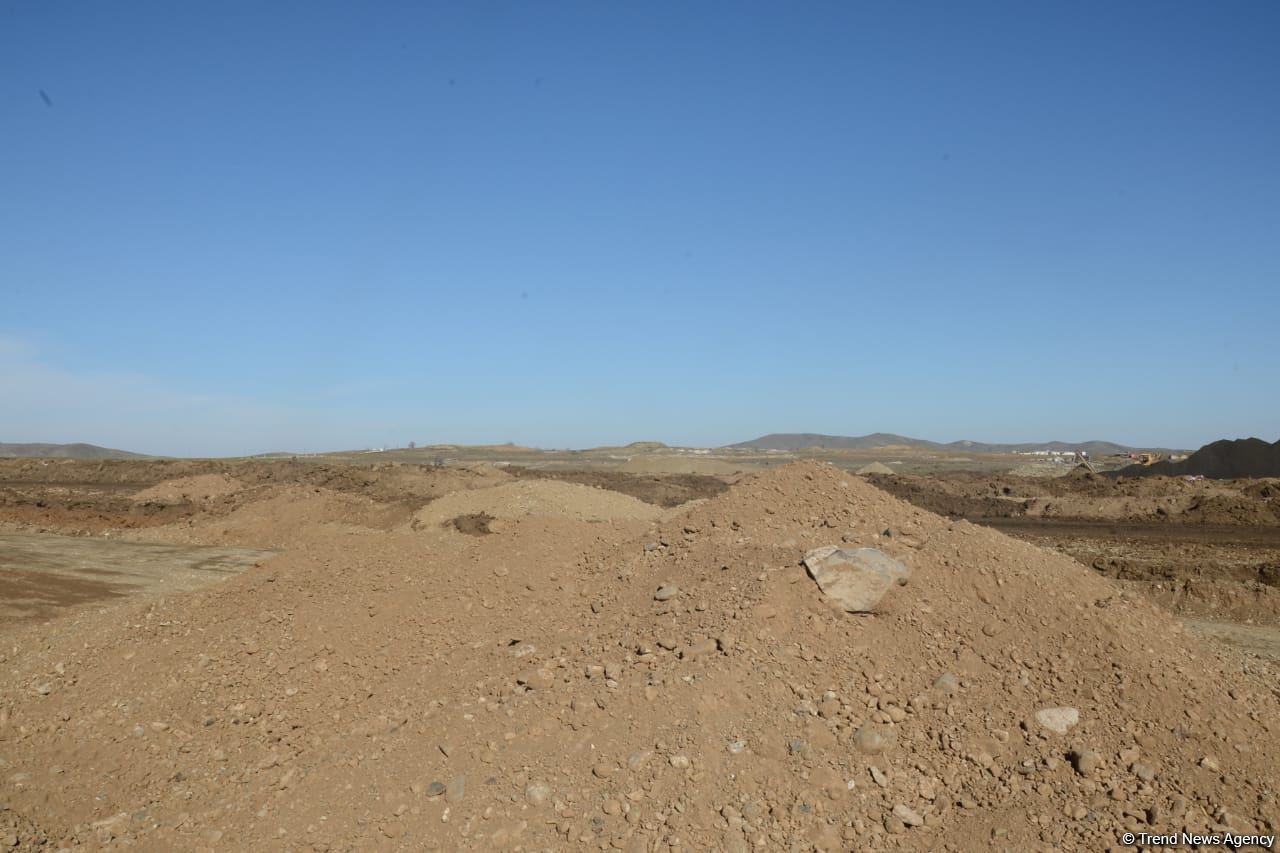 Video from territory of future Fuzuli International Airport in Azerbaijan (PHOTO/VIDEO)