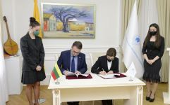Азербайджан и Литва будут сотрудничать в сфере развития тюркской культуры (ФОТО)