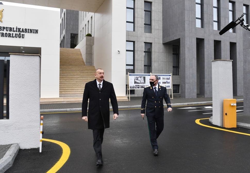 Президент Ильхам Алиев принял участие в открытии нового комплекса  административного здания Генеральной прокуратуры (ФОТО/ВИДЕО)