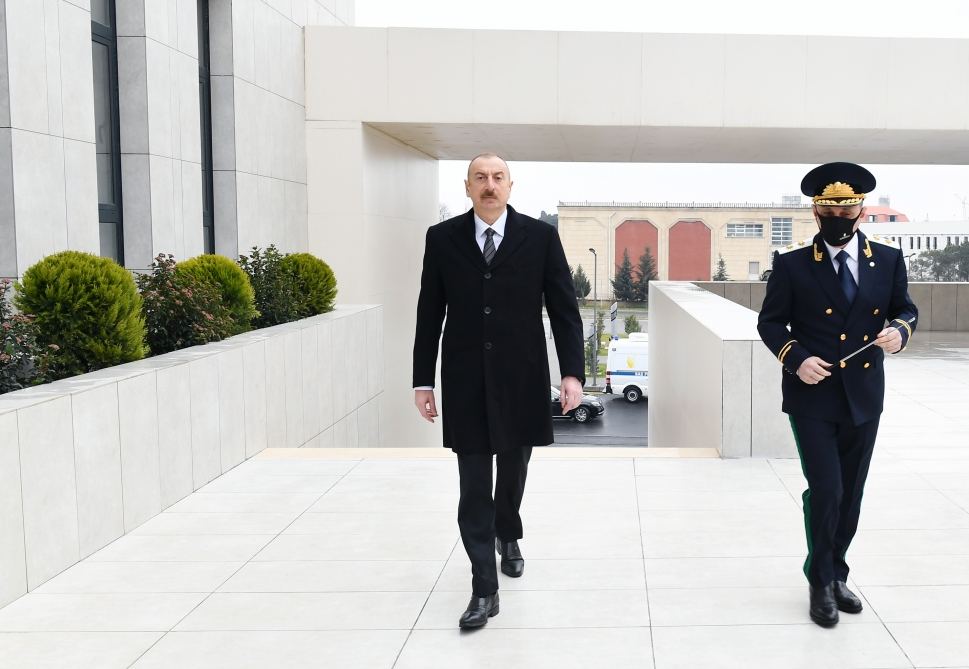Президент Ильхам Алиев принял участие в открытии нового комплекса  административного здания Генеральной прокуратуры (ФОТО/ВИДЕО)