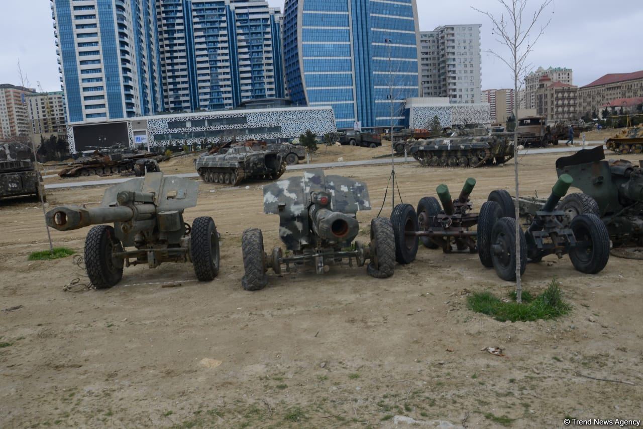 В Баку создается парк военных трофеев (ФОТО/ВИДЕО)