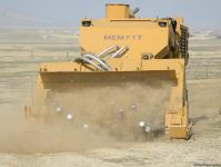 Azerbaijan carries out mine clearance using Turkish-made equipment (PHOTO/VIDEO)