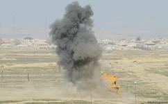 Azerbaijan carries out mine clearance using Turkish-made equipment (PHOTO/VIDEO)