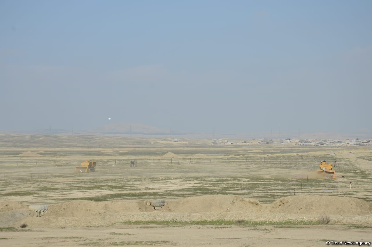 Azerbaijan carries out mine clearance using Turkish-made equipment (PHOTO/VIDEO)