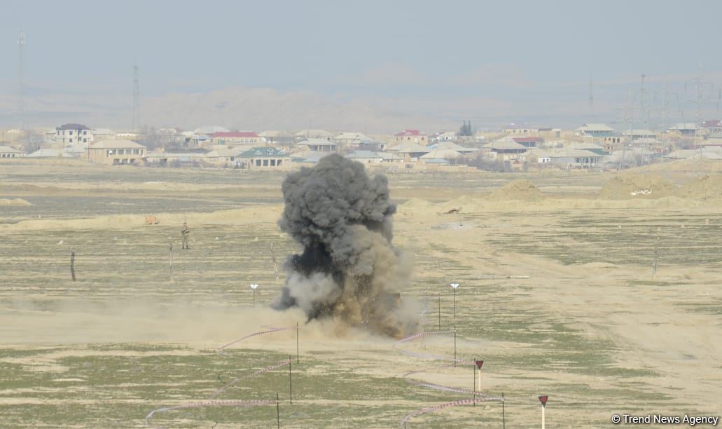Azerbaijan carries out mine clearance using Turkish-made equipment (PHOTO/VIDEO)