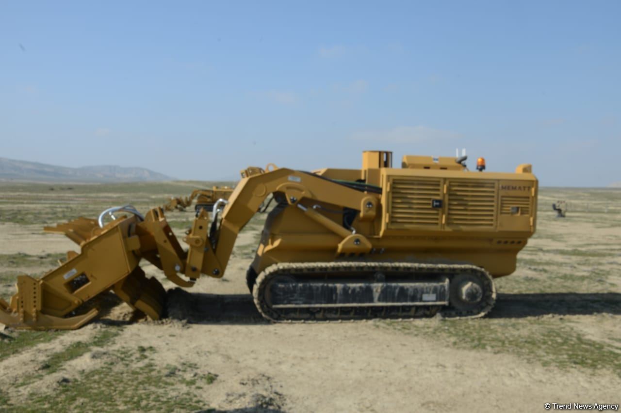 Demining equipment from Turkey soon to be used in Azerbaijan's liberated lands (PHOTO)