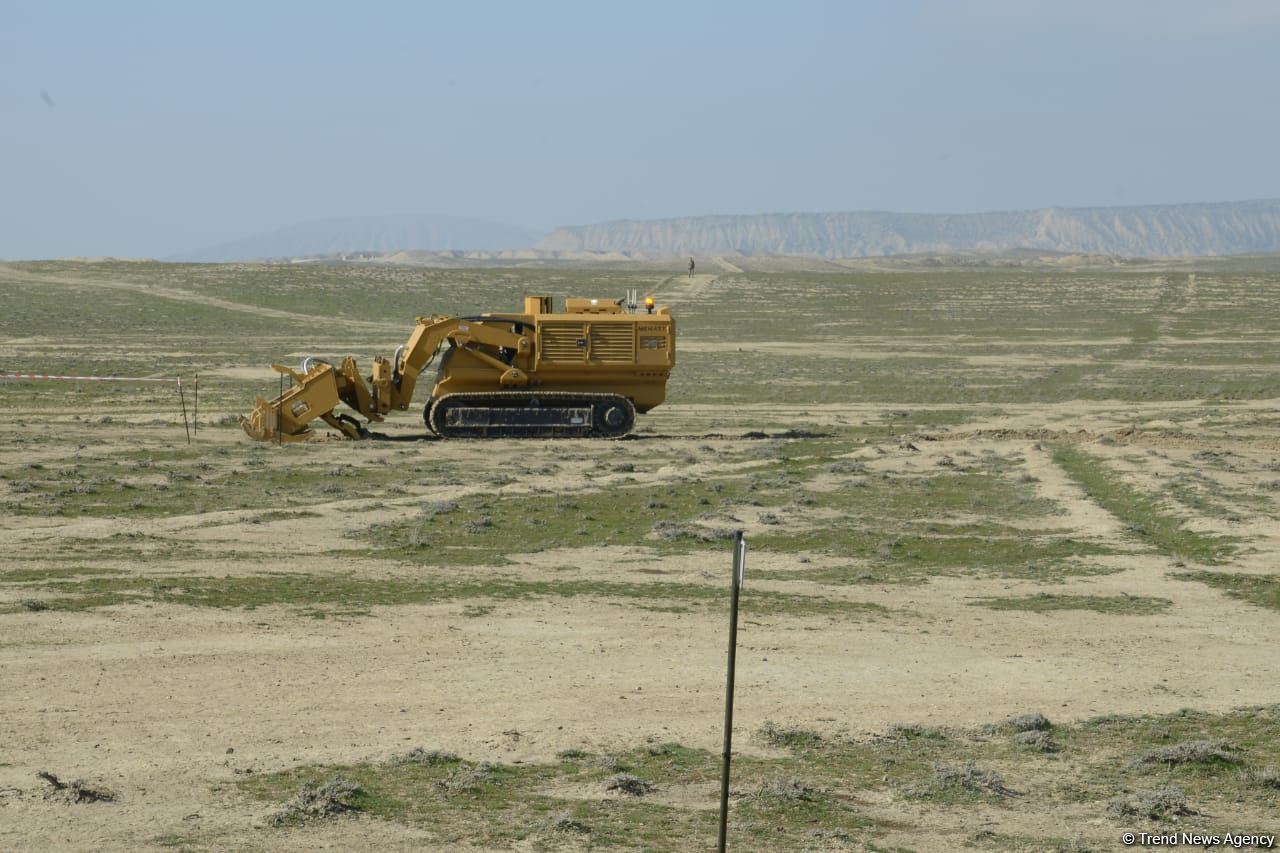 Demining equipment from Turkey soon to be used in Azerbaijan's liberated lands (PHOTO)