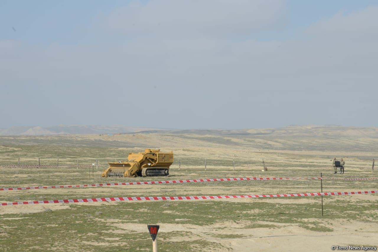 Demining equipment from Turkey soon to be used in Azerbaijan's liberated lands (PHOTO)