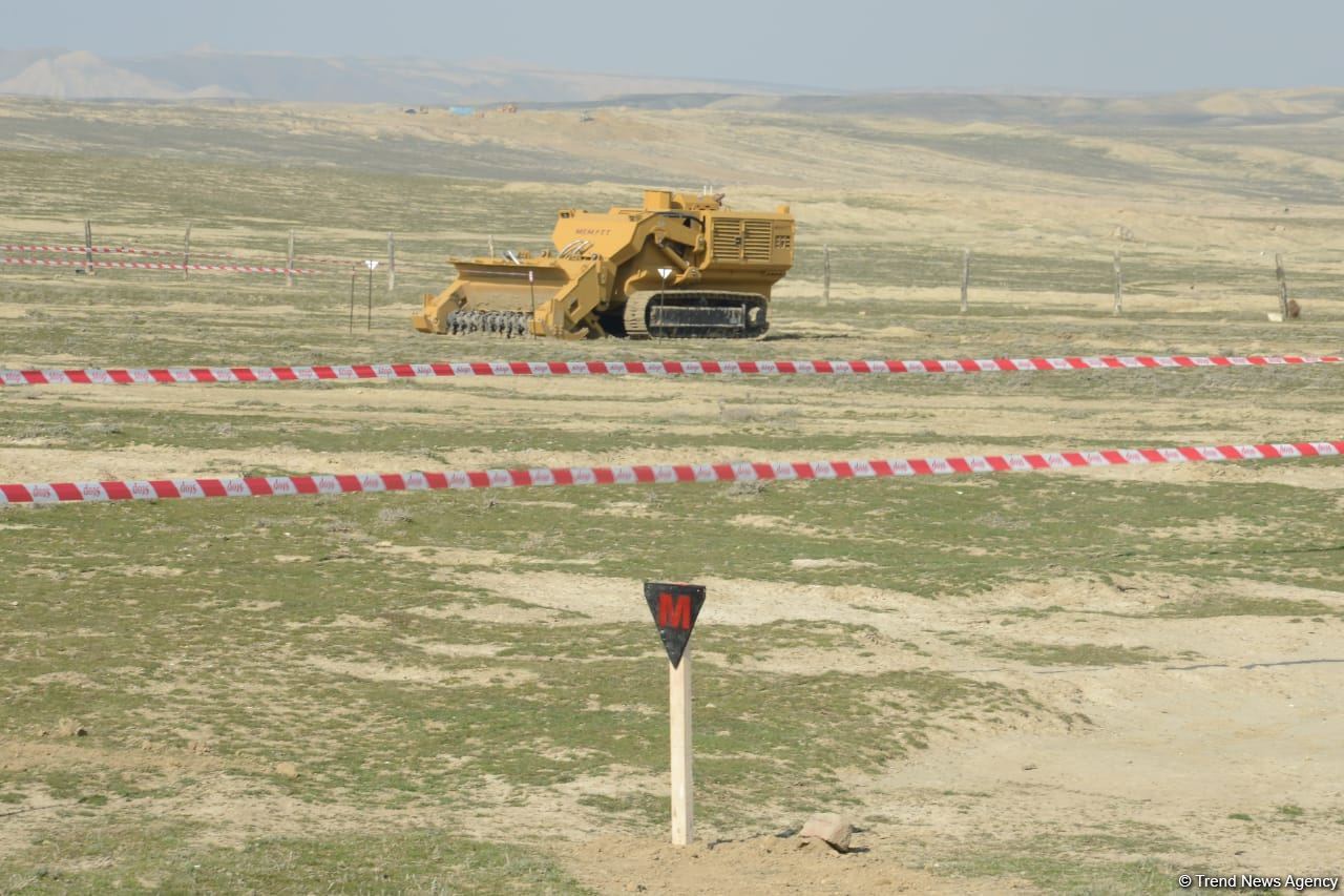 Demining equipment from Turkey soon to be used in Azerbaijan's liberated lands (PHOTO)