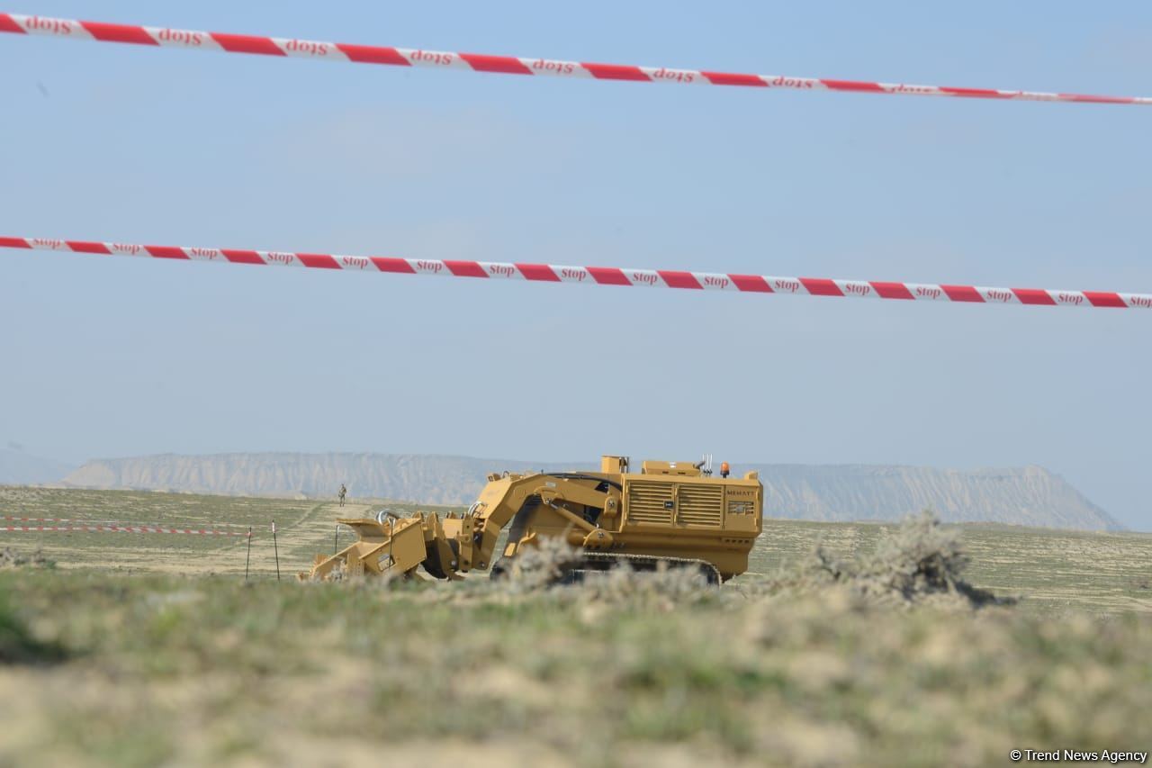 Demining equipment from Turkey soon to be used in Azerbaijan's liberated lands (PHOTO)