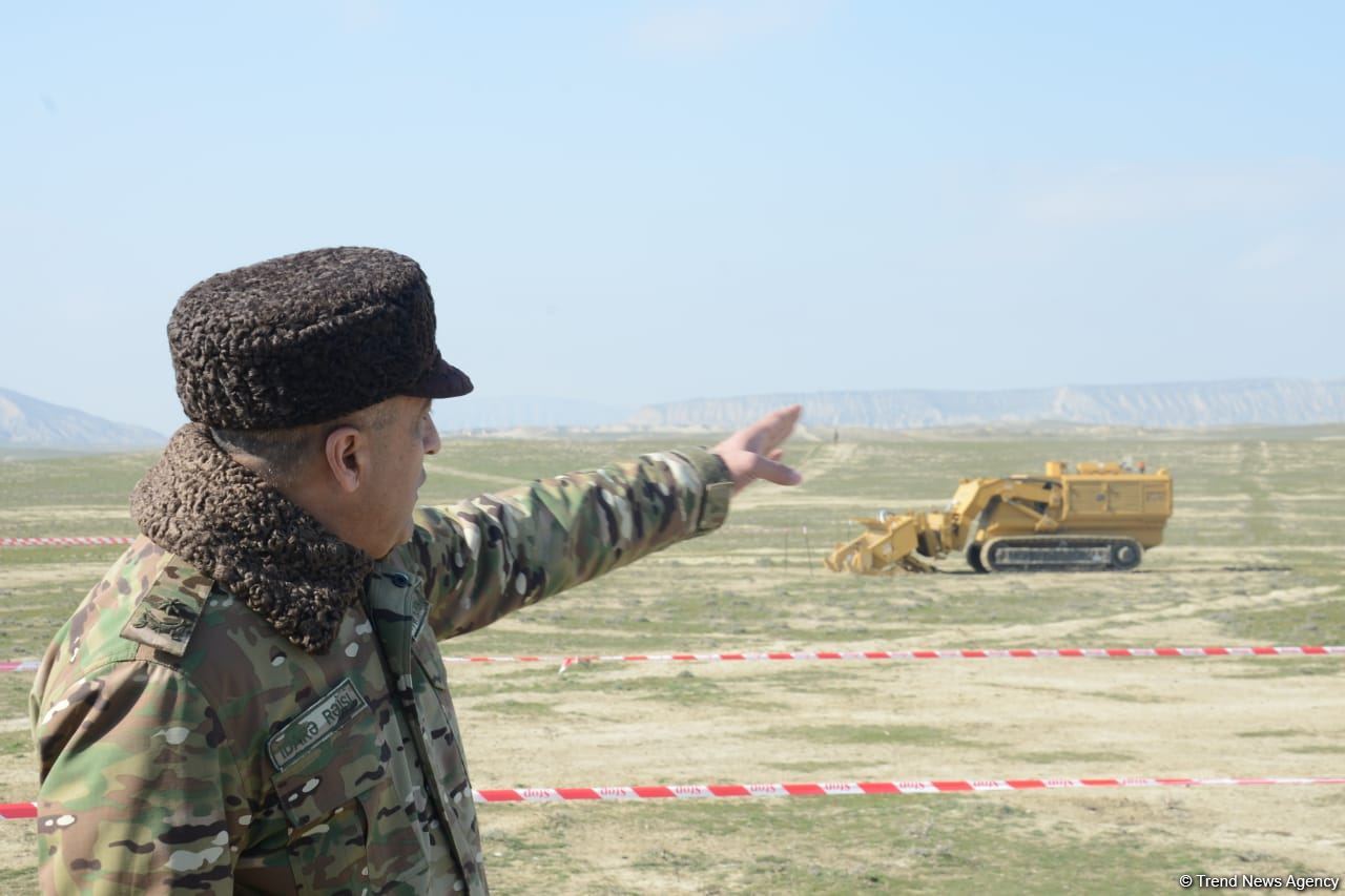 Demining equipment from Turkey soon to be used in Azerbaijan's liberated lands (PHOTO)