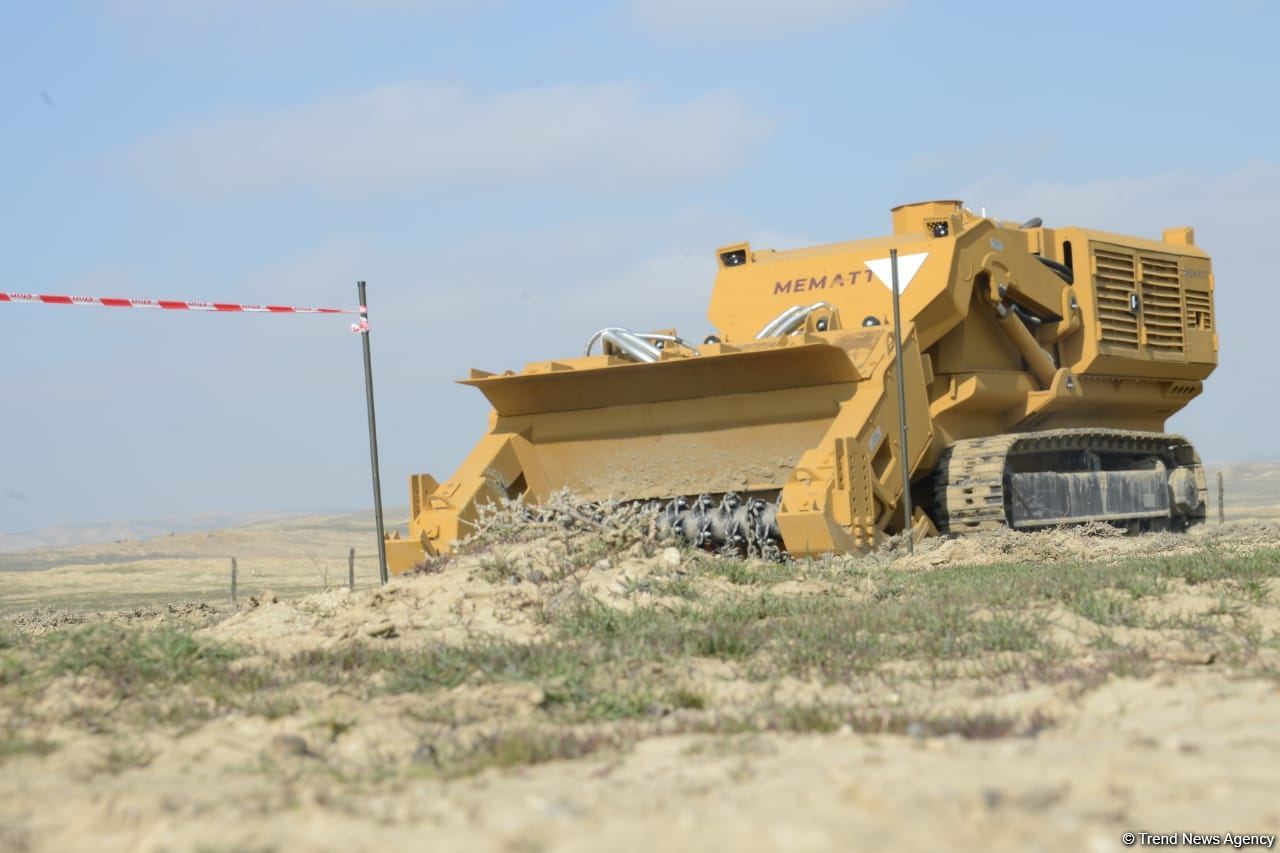 Demining equipment from Turkey soon to be used in Azerbaijan's liberated lands (PHOTO)