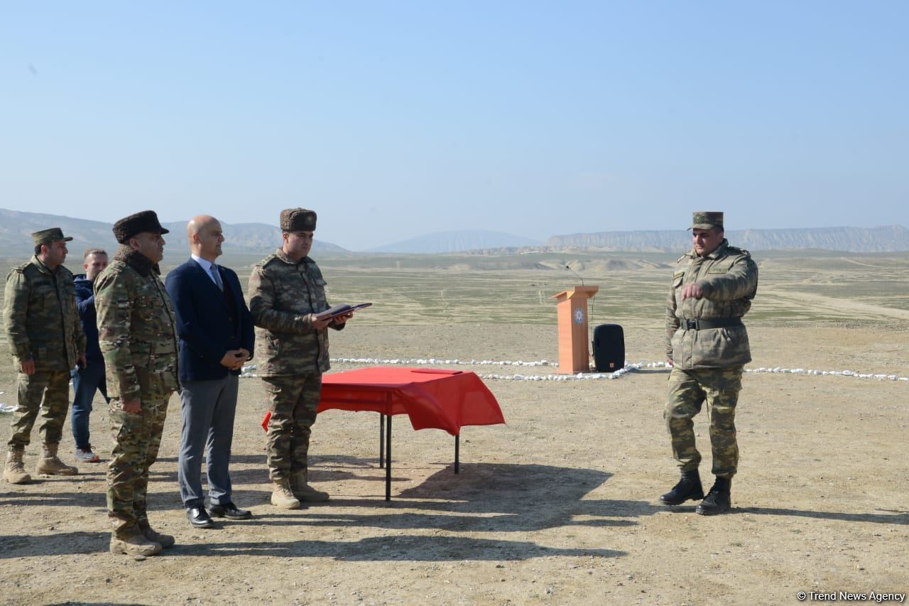 Azerbaijani sappers receive int'l certificates after completing 10-day demining course (PHOTO)