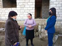 Депутат Севиль Микаилова встретилась с избирателями и навестила семьи шехидов в Хачмазе (ФОТО)