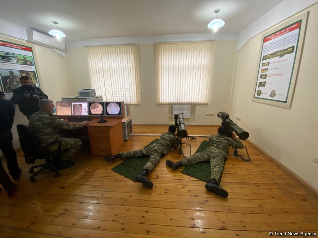Журналисты побывали в Азербайджанском высшем военном училище им. Гейдара Алиева – репортаж Trend TV (ФОТО)