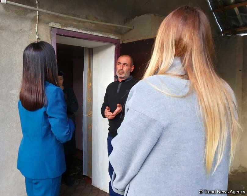 Депутат Севиль Микаилова встретилась с избирателями и навестила семьи шехидов в Хачмазе (ФОТО)