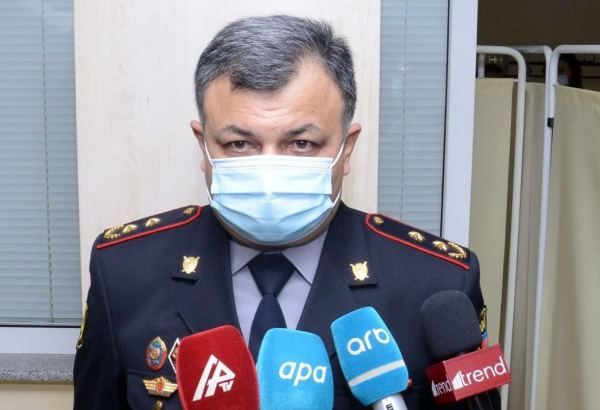 Azerbaijani Interior Ministry's employees passing vaccination from COVID-19