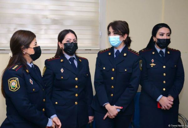 COVID-19 vaccination of police officers starts in Azerbaijan - Trend TV reports (PHOTO)