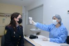 COVID-19 vaccination of police officers starts in Azerbaijan - Trend TV reports (PHOTO)