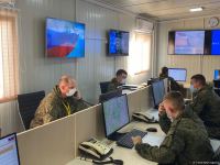 Группа российских и азербайджанских журналистов побывала в Турецко-российском совместном мониторинговом центре в Агдаме - репортаж Trend TV