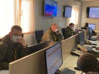 Группа российских и азербайджанских журналистов побывала в Турецко-российском совместном мониторинговом центре в Агдаме - репортаж Trend TV