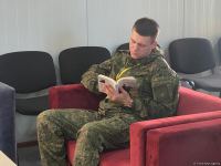 Группа российских и азербайджанских журналистов побывала в Турецко-российском совместном мониторинговом центре в Агдаме - репортаж Trend TV