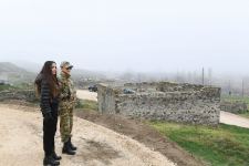 Azerbaijani president, first lady visit Fuzuli, Zangilan, Lachin and Jabrayil districts (PHOTO)