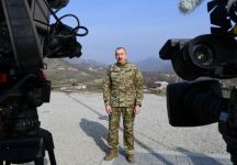 Azerbaijani president, first lady visit Fuzuli, Zangilan, Lachin and Jabrayil districts (PHOTO)