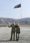 President Aliyev raises Azerbaijani flag in liberated Lachin (PHOTO/VIDEO)