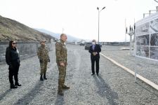 Azerbaijani president inaugurates Gulabird hydropower plant in Lachin (PHOTO)