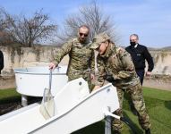 Azerbaijani president, first lady visit Fuzuli, Zangilan, Lachin and Jabrayil districts (PHOTO)