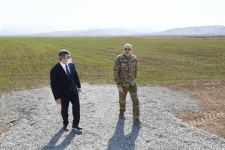 Azerbaijani president, first lady visit Fuzuli, Zangilan, Lachin and Jabrayil districts (PHOTO)