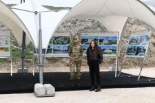 Azerbaijani president, first lady visit Fuzuli, Zangilan, Lachin and Jabrayil districts (PHOTO)