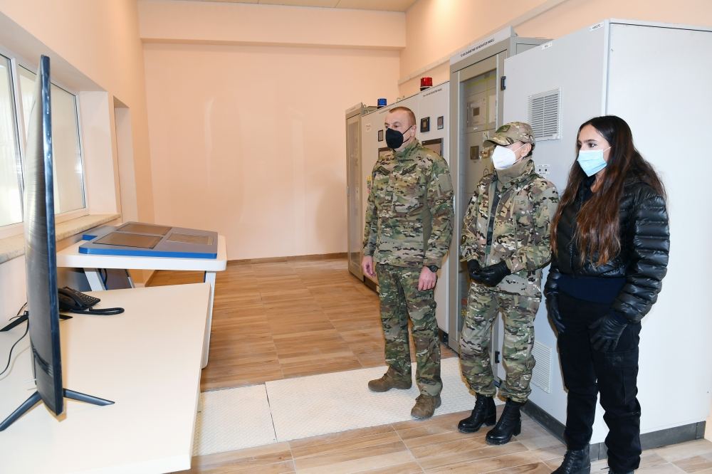 Azerbaijani president inaugurates Gulabird hydropower plant in Lachin (PHOTO)