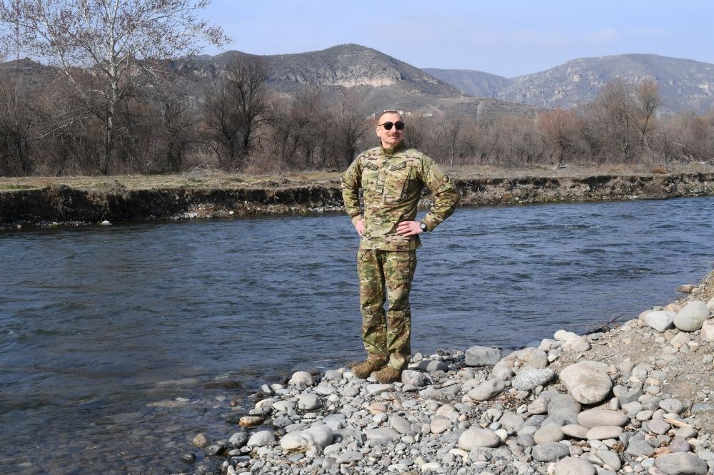 Azerbaijani president, first lady visit Fuzuli, Zangilan, Lachin and Jabrayil districts (PHOTO)