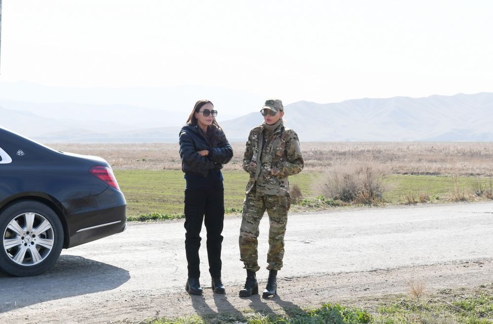 Azerbaijani president, first lady visit Fuzuli, Zangilan, Lachin and Jabrayil districts (PHOTO)