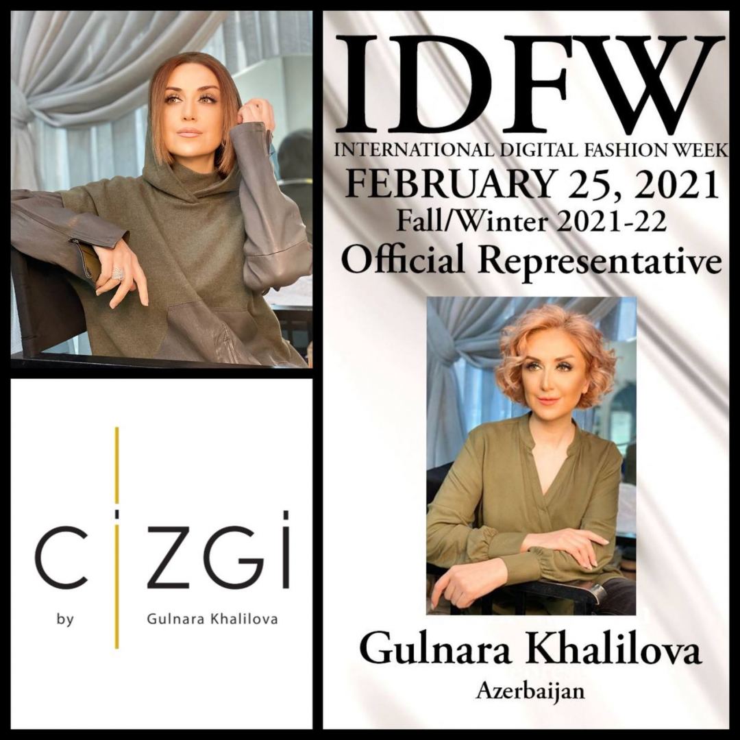 Cizgi by Gulnara Khalilova будет представлен на Международной неделе моды в США с участием 135 стран (ВИДЕО)