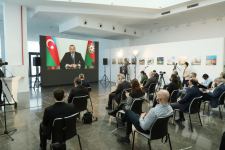 Президент Ильхам Алиев провел пресс-конференцию для представителей местных и зарубежных СМИ (ФОТО/ВИДЕО)