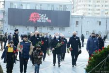 Общественность Азербайджана чтит память жертв Ходжалинского геноцида  (ФОТОРЕПОРТАЖ)