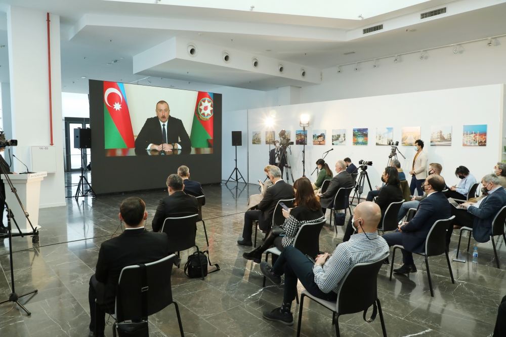 Президент Ильхам Алиев: Когда ракеты «Искандер» были переданы Армении, я говорил, что это неправильный шаг