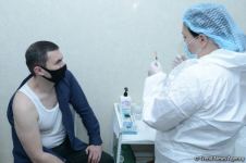 Проводится вакцинация сотрудников МЧС Азербайджана (ФОТО/ВИДЕО)