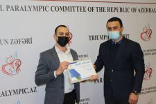 Министерство молодежи и спорта отметило лучших в развитии паралимпийского движения Азербайджана (ФОТО)