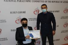 Министерство молодежи и спорта отметило лучших в развитии паралимпийского движения Азербайджана (ФОТО)