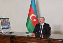 Президент Ильхам Алиев выступил на онлайн Саммите Организации экономического сотрудничества (ФОТО)