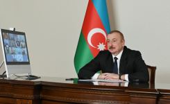 Президент Ильхам Алиев выступил на онлайн Саммите Организации экономического сотрудничества (ФОТО)