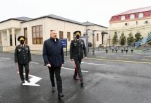 Президент Ильхам Алиев принял участие в открытии новопостроенной «Н-ской» воинской части Внутренних войск  (ФОТО/ВИДЕО)