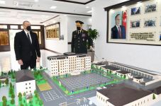 Президент Ильхам Алиев принял участие в открытии новопостроенной «Н-ской» воинской части Внутренних войск  (ФОТО/ВИДЕО)