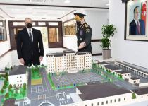 Президент Ильхам Алиев принял участие в открытии новопостроенной «Н-ской» воинской части Внутренних войск  (ФОТО/ВИДЕО)