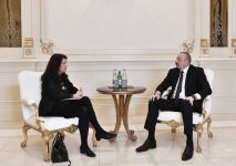 Президент Ильхам Алиев принял делегацию во главе с действующим председателем ОБСЕ (ФОТО) (версия 2)