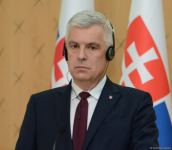 Совместная пресс-конференция глав МИД Азербайджана и Словакии (ФОТО/ВИДЕО)